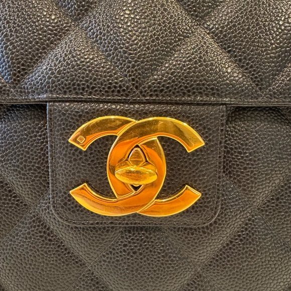 Chanel vintage caviar quilted business bag - Picture 4 of 14